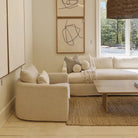 McGrath M, Muskoka Living Collection - Shown in swivel, upholstered Belgian Oatmeal