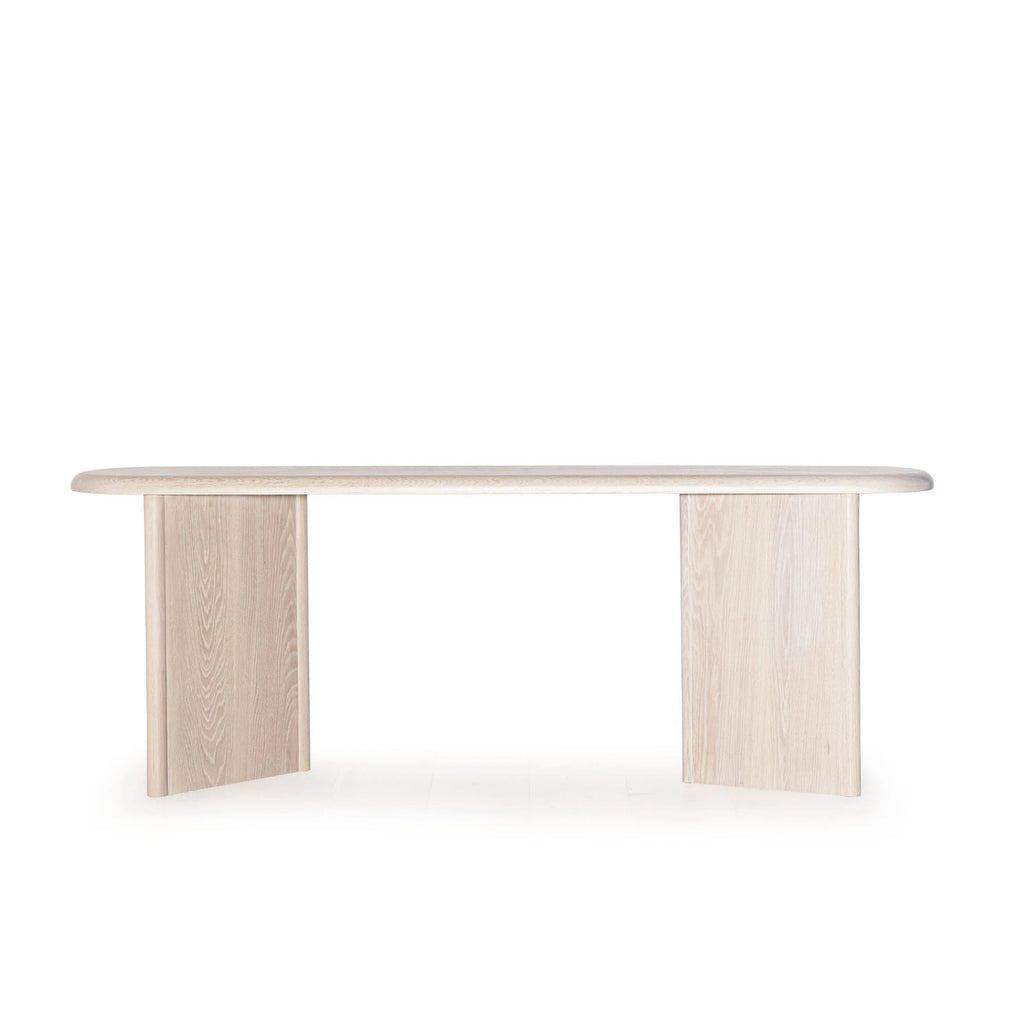 Otis Console, Muskoka Living Collection - Shown in Mint White Natural