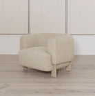 Palm Chair, Muskoka Living Collection - Shown in Berber Natural. Oak finished in Mint White / Natural 