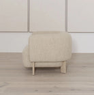 Palm Chair, Muskoka Living Collection - Shown in Berber Natural. Oak finished in Mint White / Natural 