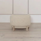 Palm Chair, Muskoka Living Collection - Shown in Berber Natural. Oak finished in Mint White / Natural 