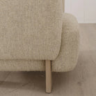 Palm Chair, Muskoka Living Collection - Shown in Berber Natural. Oak finished in Mint White / Natural 