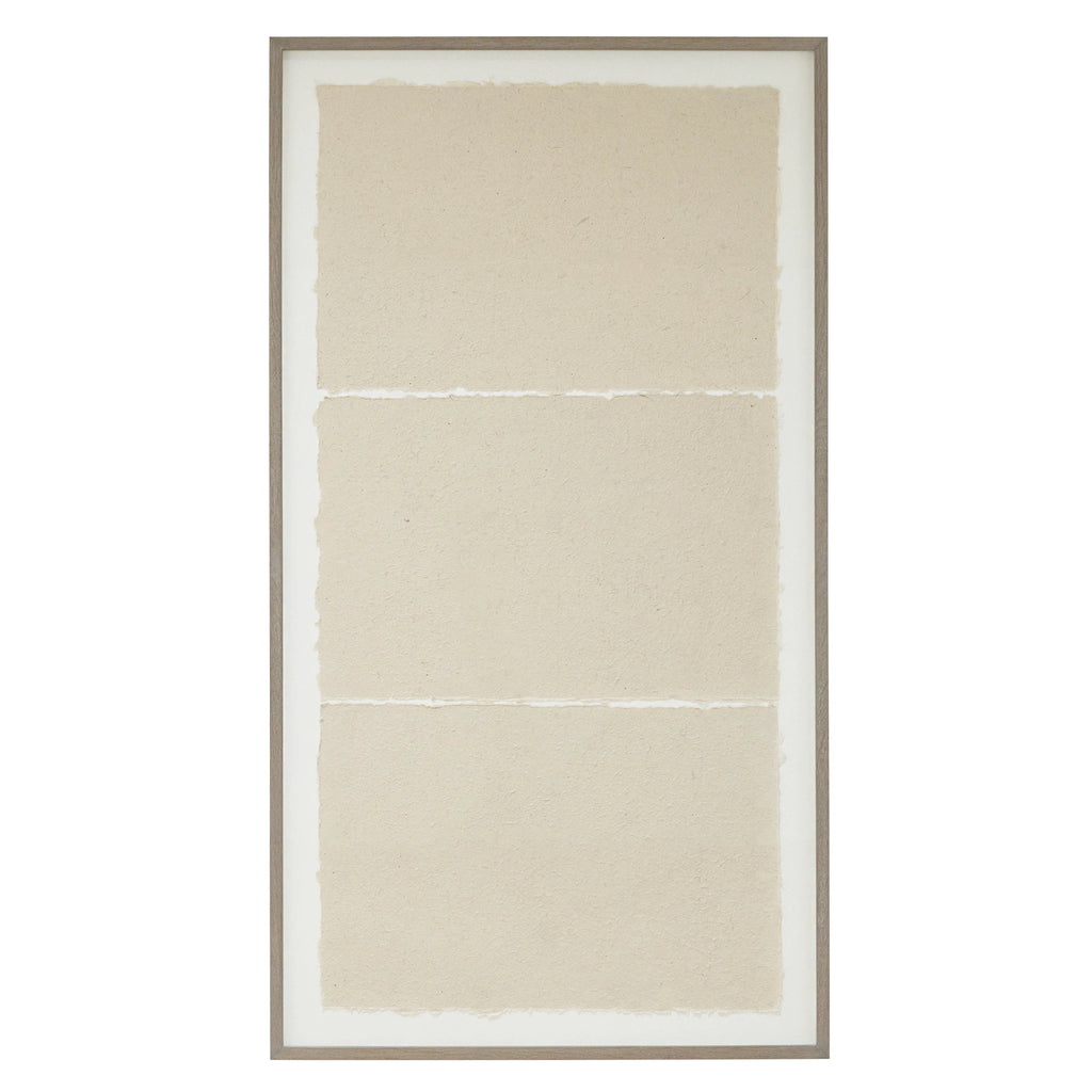 Trio Texturé (Art), Muskoka Living Collection - Shown in 45x82 format, oak finished in Antique Beige / Super White.